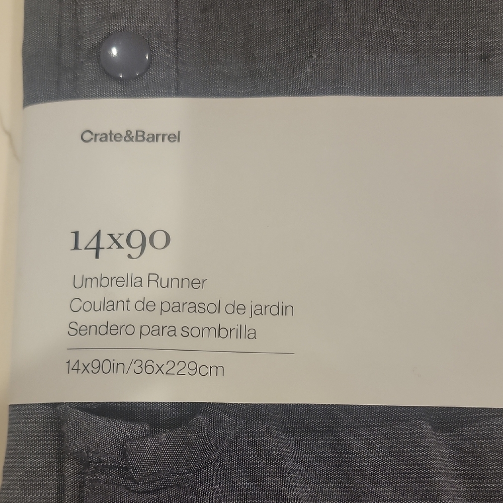 Crate & Barrel Umbrella Table Runner